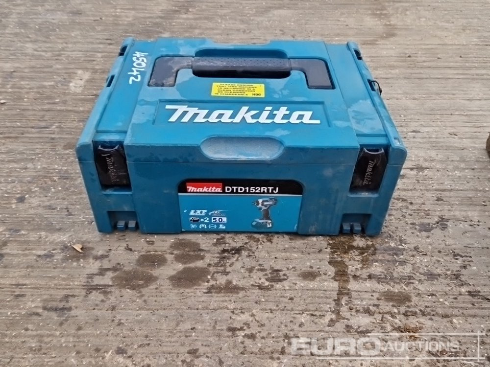 Anleggsmaskiner Makita 110Volt Impact Gun, 110Volt Hammer Drill, Battery Impact Gun (2 of), Battery Hammer Drill, Spectra Laser Level: bilde 20