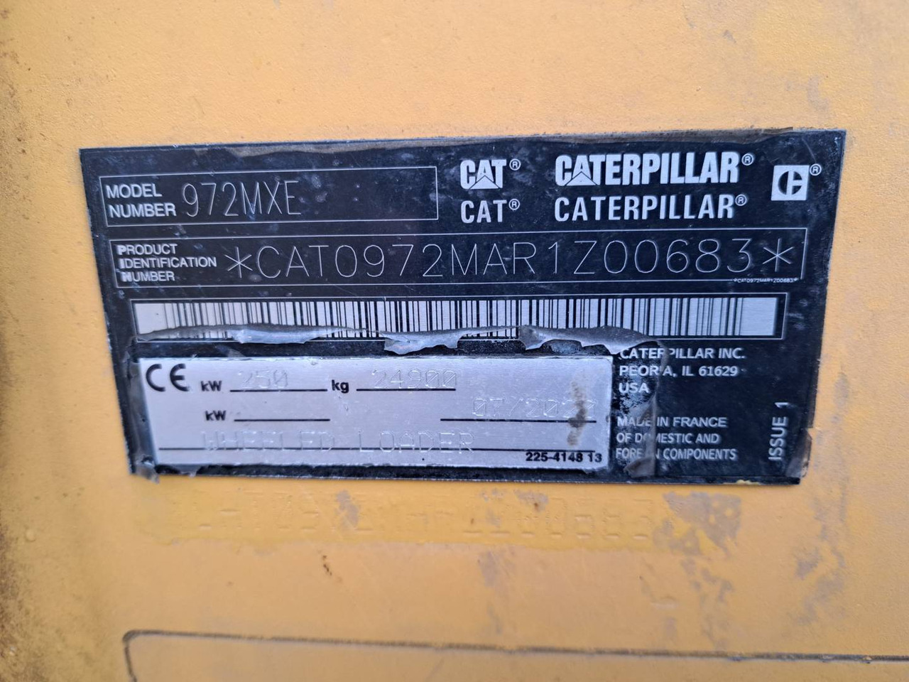 Hjullaster CAT 972MXE: bilde 6